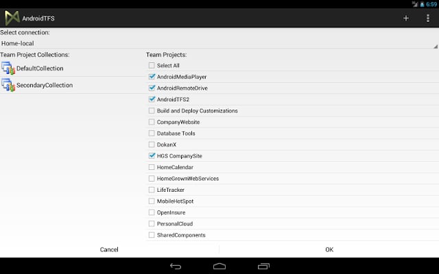 TFS Client for Android截图8