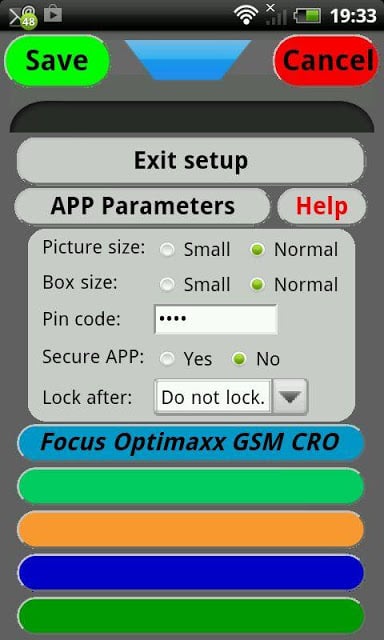 Focus Optimaxx GSM CRO截图8