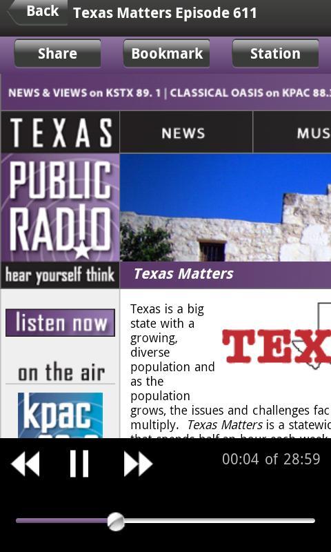 TPR Public Radio App截图3