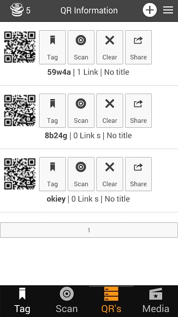 QR SHIRT TAG &amp; SCAN (Mediatag)截图1