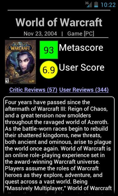 Metacritic Searcher截图4