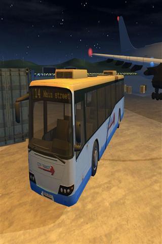 机场巴士停车3D截图1