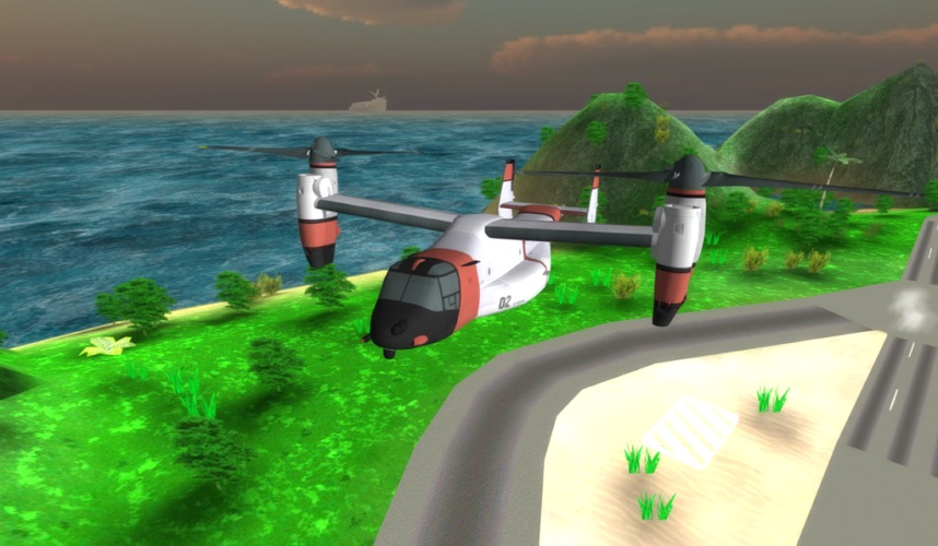 Airplane Helicopter Pilot 3D截图3