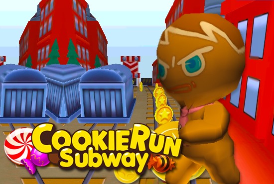 Crossy Cookie Subway Run 3D截图3