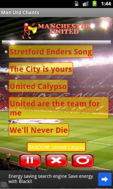 Manchester United Chants截图2