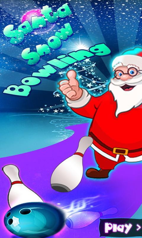 Santa Snow Bowling截图1