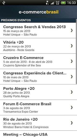 Eventos E-Commerce Brasil截图4