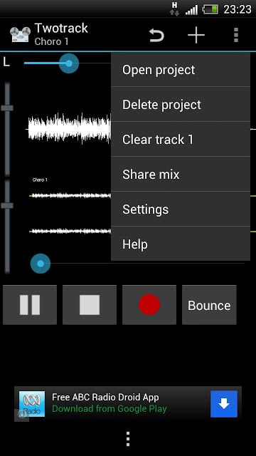 Twotrack audio recorder free截图6