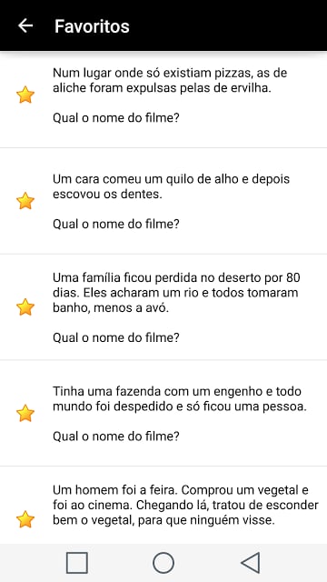 Piadas Nomes de Filmes截图7