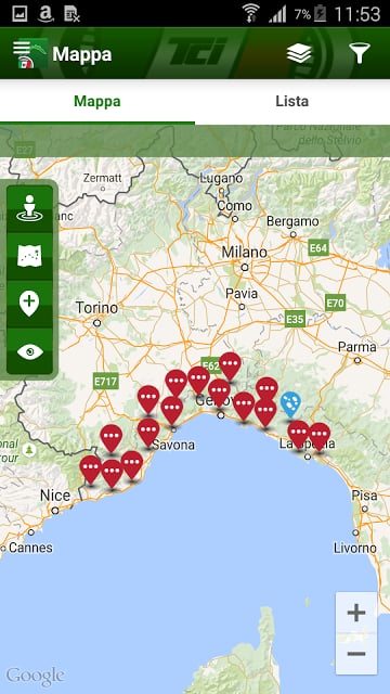 Liguria Guida Verde Touring截图10