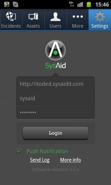 SysAid服务台应用截图