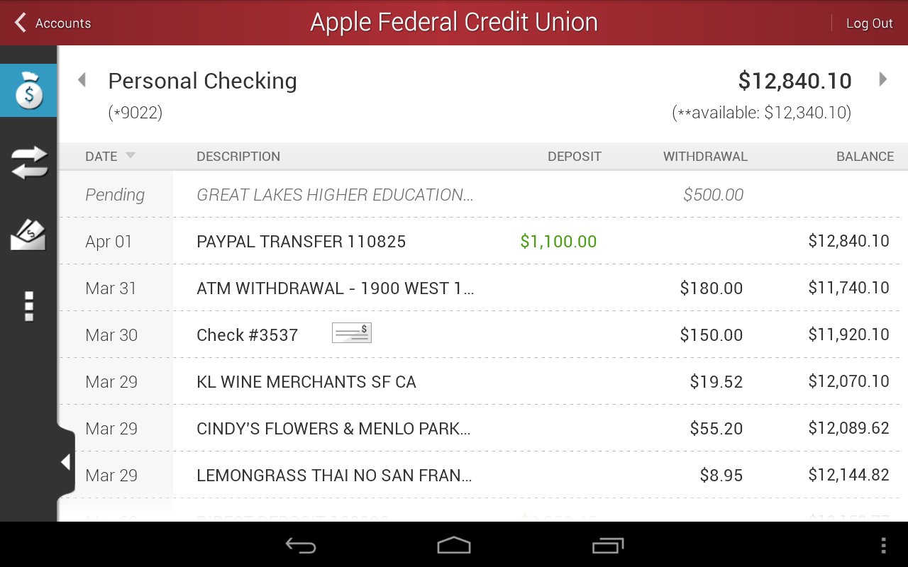 Apple Federal Credit Union截图3
