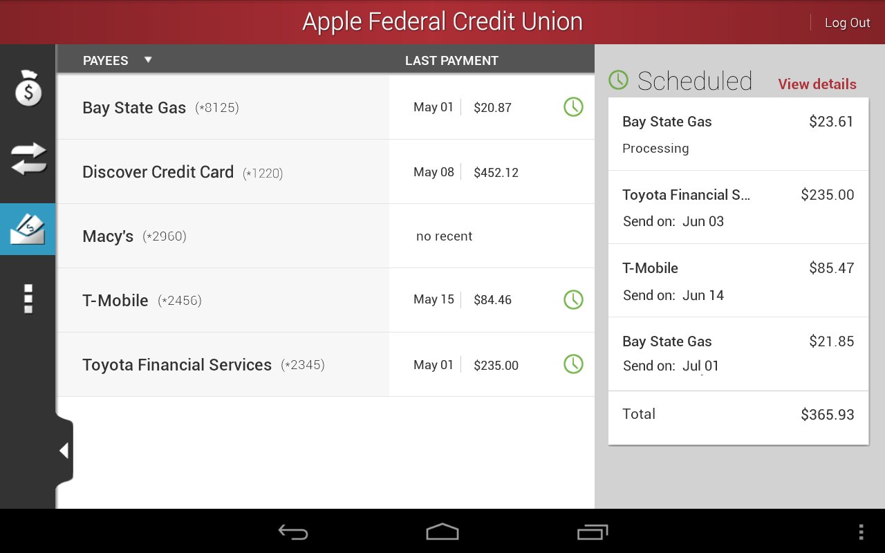 Apple Federal Credit Union截图8