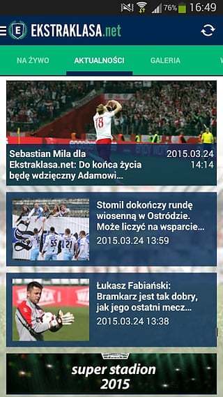 Ekstraklasa.net LIVE!截图3