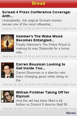 Dread Central News截图5