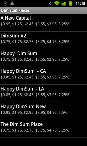 Dim Sum Bill Calculator截图5