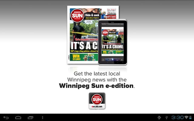 Winnipeg Sun e-edition截图2