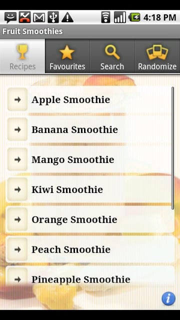 Fruit Smoothies截图2