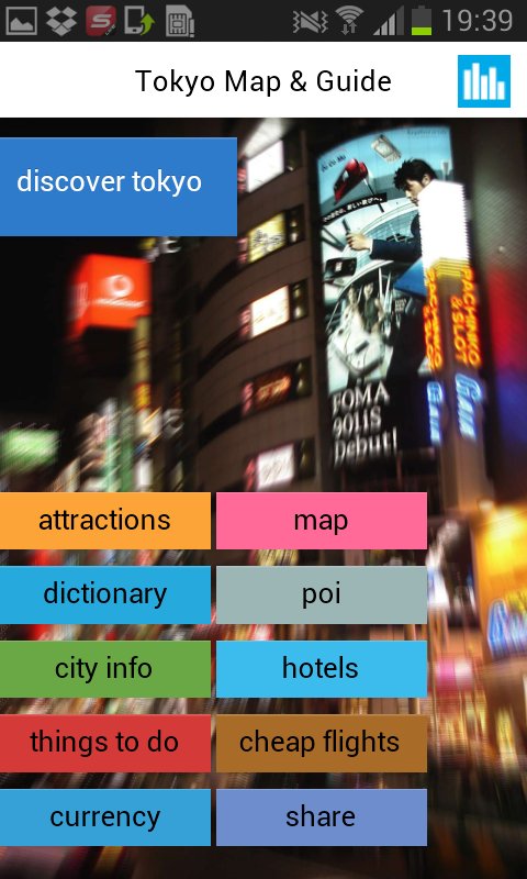 东京离线地图和旅游指南截图10
