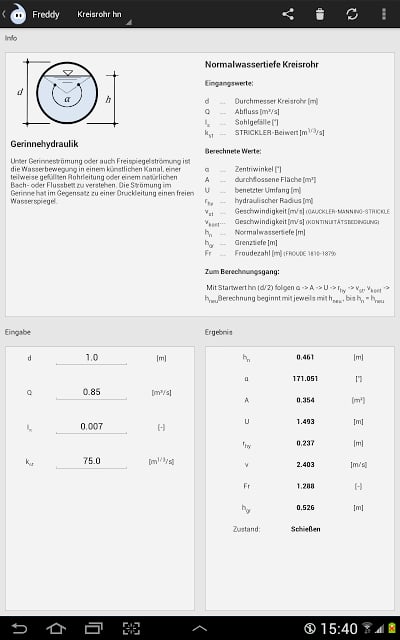 Freddy - Hydraulik im Bauwesen截图3