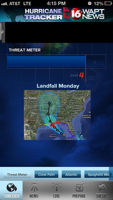 Hurricane Tracker 16 WAPT News截图6