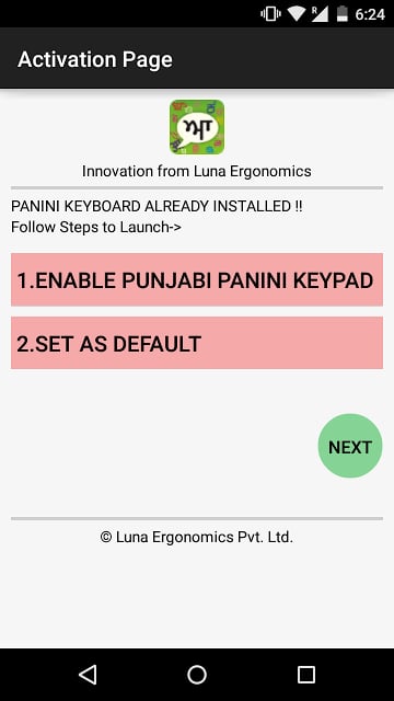 PaniniKeypad Punjabi IME截图2