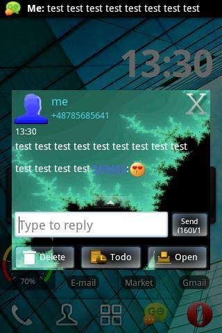 GO SMS Theme 去短信主题的分形黄河截图2