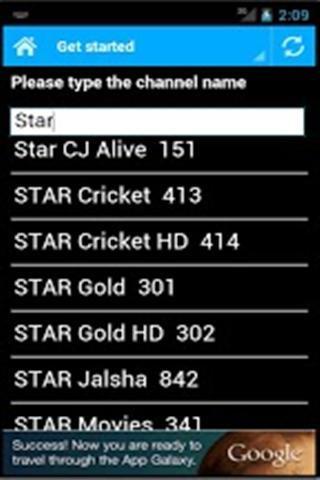 DTH Television Channels India截图2