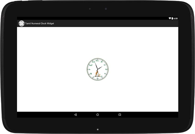 Tamil Numeral Clock Widg...截图10