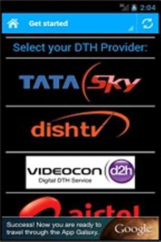 DTH Television Channels India截图1