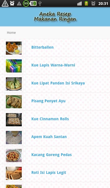 Resep Makanan Ringan Cem...截图2