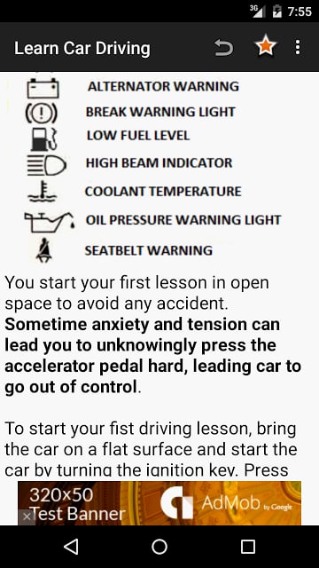 Learn Car Driving Theory截图2