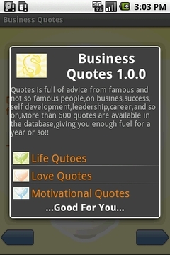 Business Quotes截图