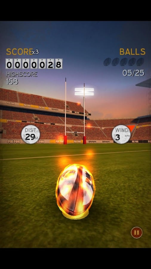 Flick Kick Rugby Kickoff截图9