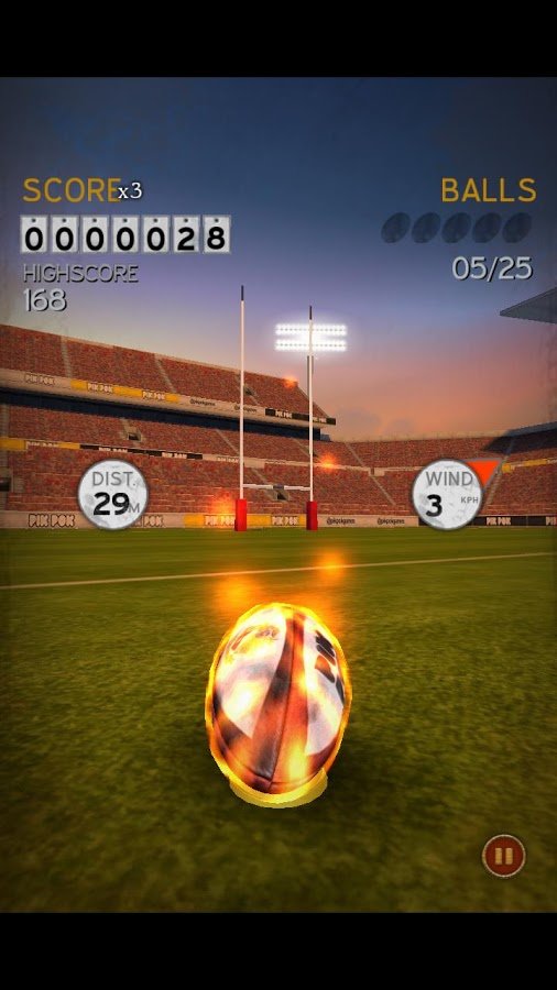 Flick Kick Rugby Kickoff截图8