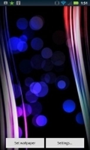 Blue Bokeh Live Wallpaper 2.0.3截图1