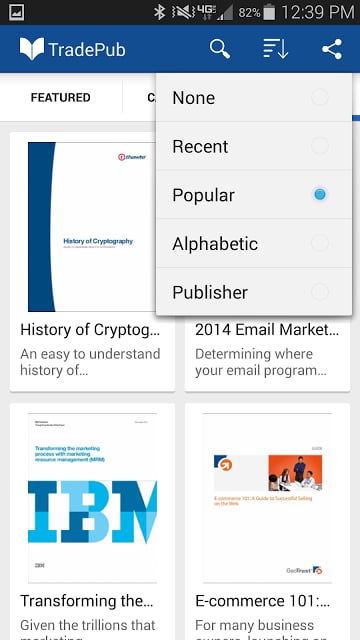 TradePub.com for Android截图2