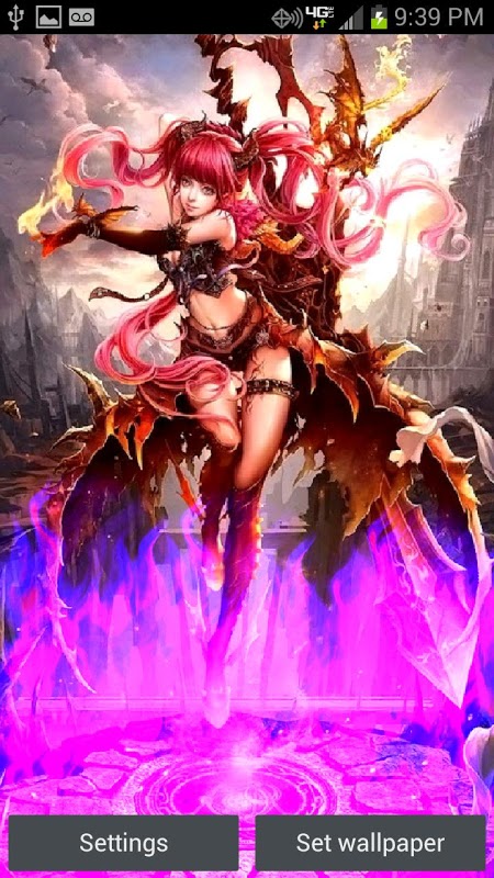 Anime Hot Princess Warrior Live Wallpaper截图4