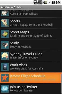 澳大利亚旅游指南截图