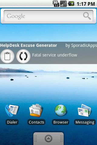 Helpdesk Excuse Generator截图6