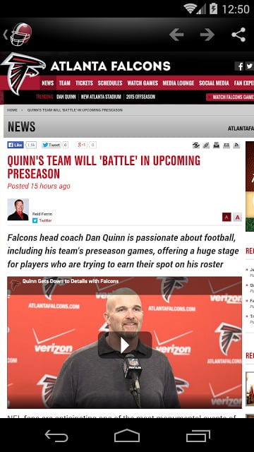 Falcons News截图1