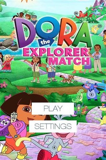 Dora the Explorer Memory Game截图4