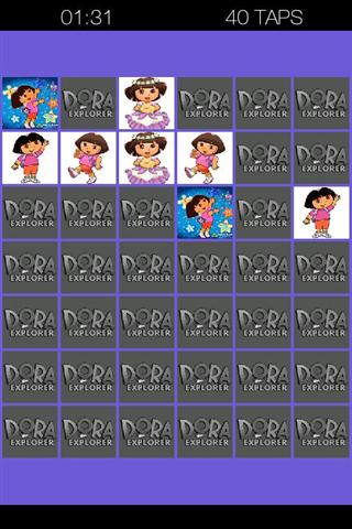 Dora the Explorer Memory Game截图1