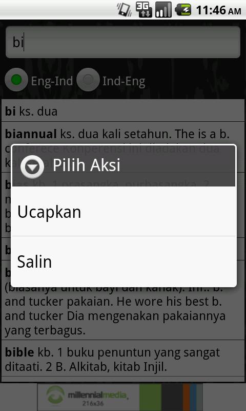 English-Indonesian Dictionary截图3