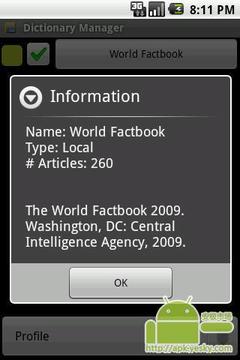 世界Factbook包截图