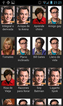 Sonidos Big Bang en espa&ntilde;ol截图