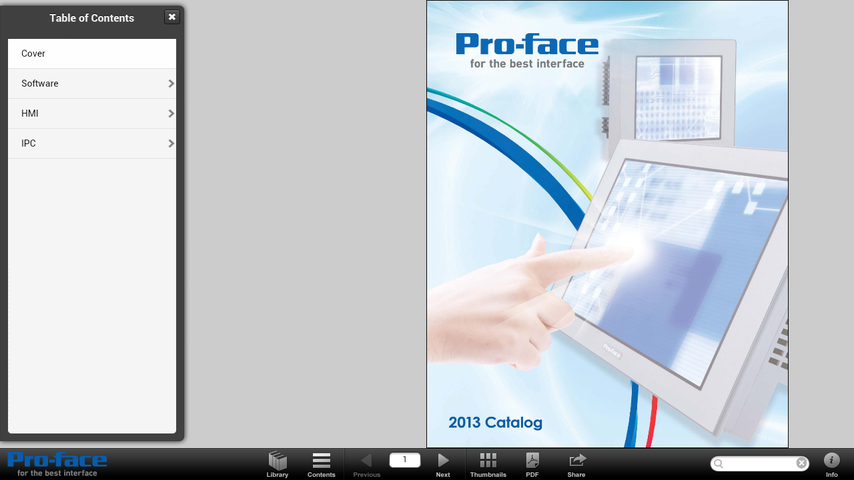 Pro-face Catalog截图1