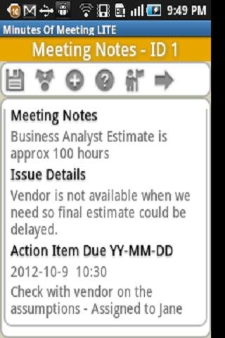 Minutes Of Meeting Lite截图7