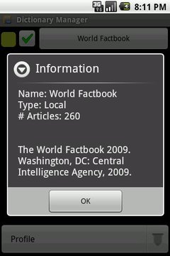 世界Factbook包截图