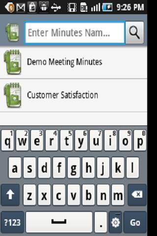 Minutes Of Meeting Lite截图2